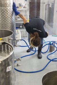 Le transfert au fermenteur